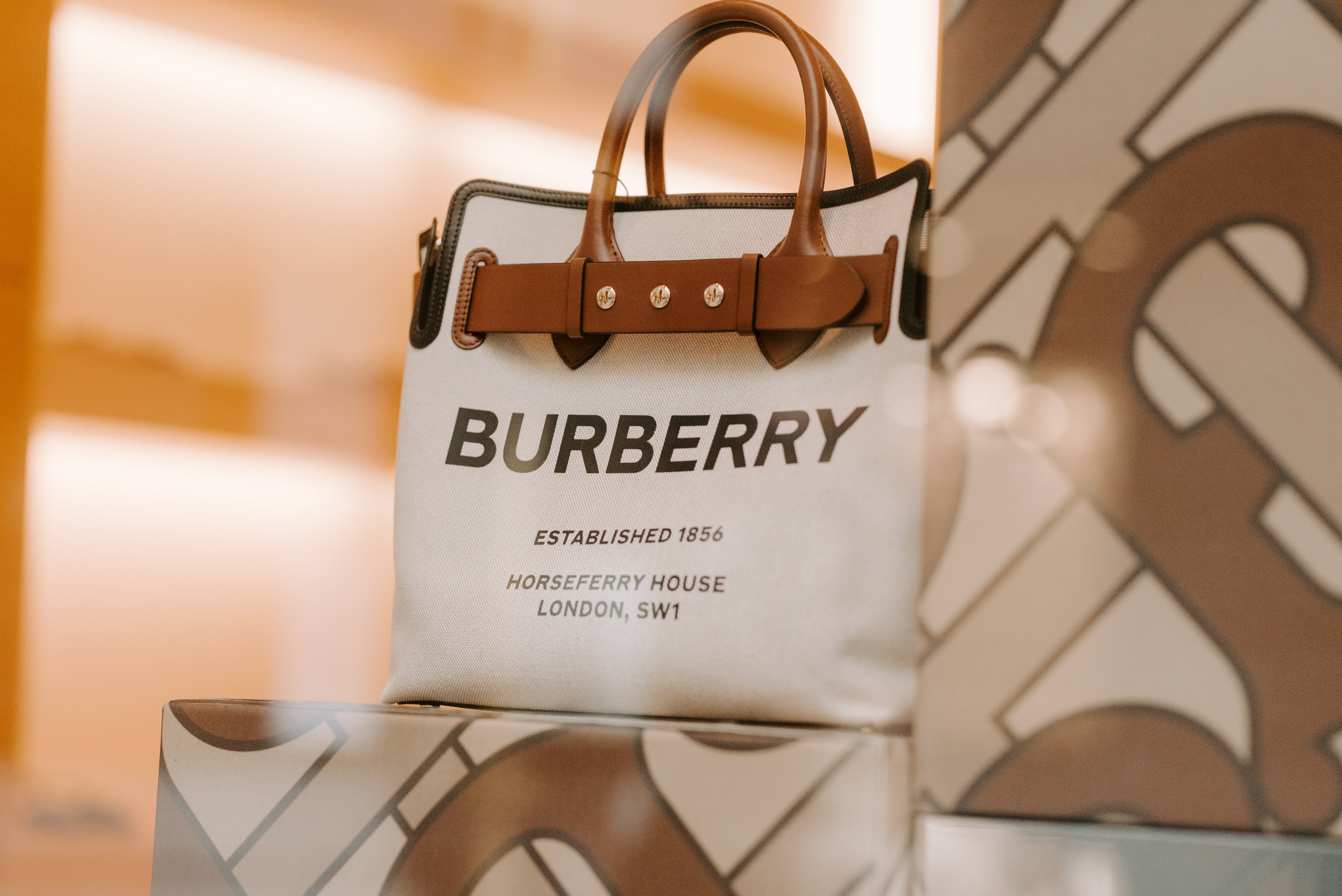 price original burberry bag