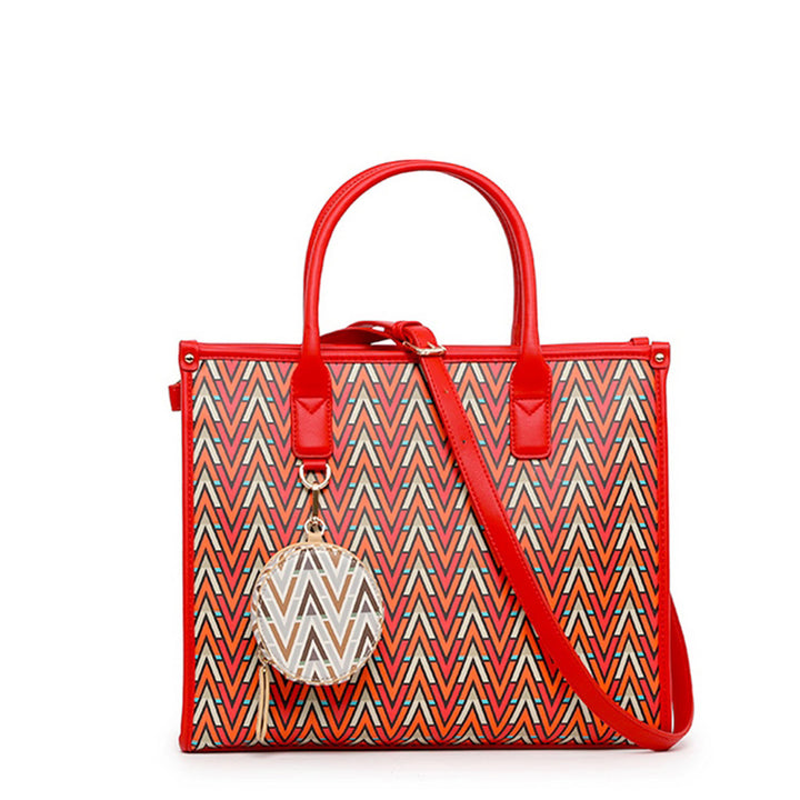 Tonic Verni Medium Red Top Handle Bag
